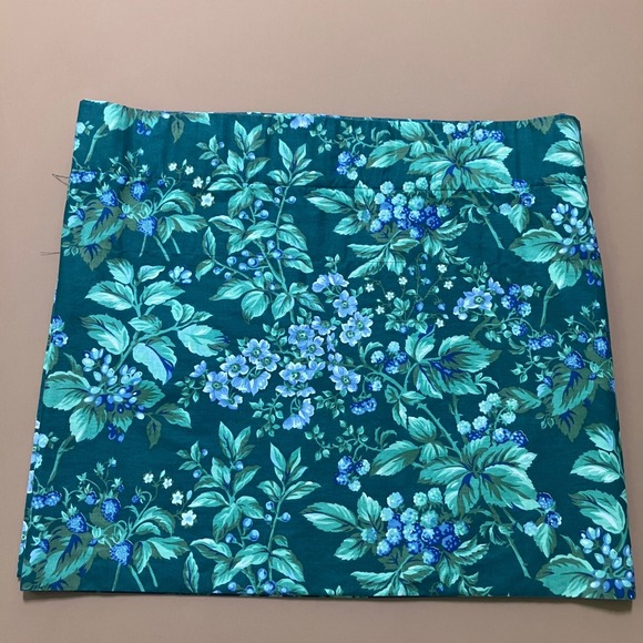 Laura Ashley Other - Laura Ashley‎ Vintage Bramble Valance 84x18" Made in USA Green Blue Cottagecore